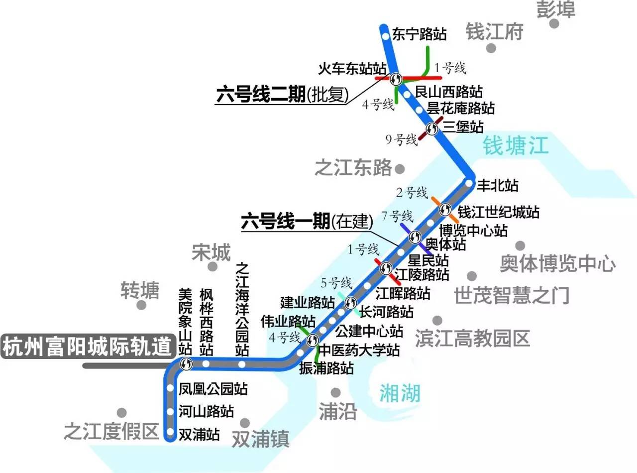 越来越方便了!杭州6条地铁线将于今年开工,你