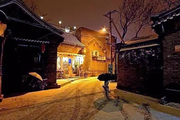 雪后北京描写