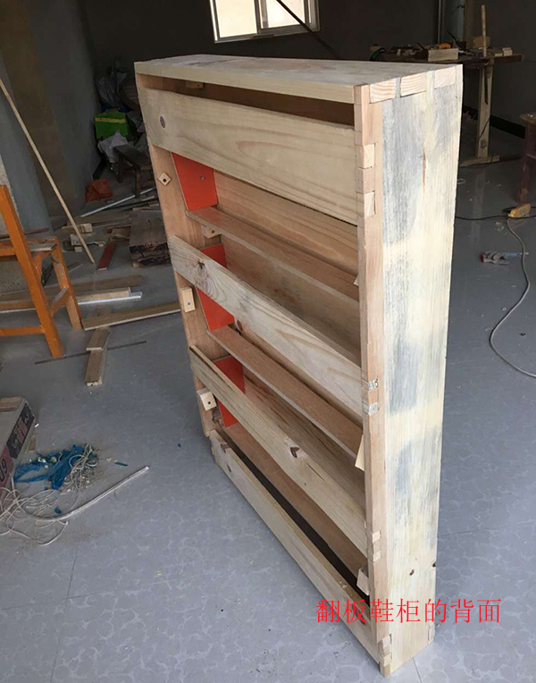 一堆破木板,竟能做个翻板鞋柜!棒