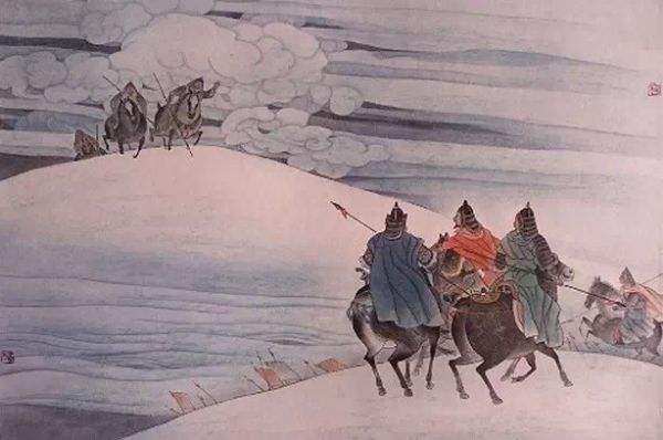 古诗《从军行》答:从军行唐-王昌龄青海长云暗雪山,孤城遥望玉门关