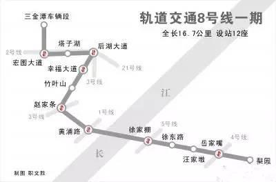 武汉新建地铁线路站点大全 你家门口有地铁了吗?
