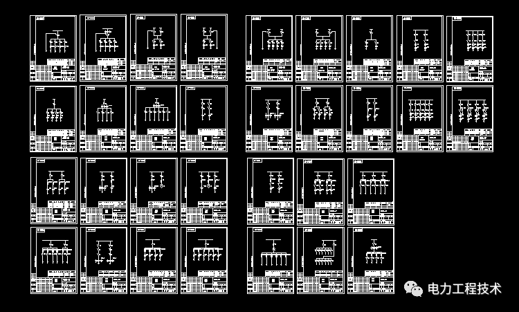 10110220变电站箱变原理光伏图纸大全