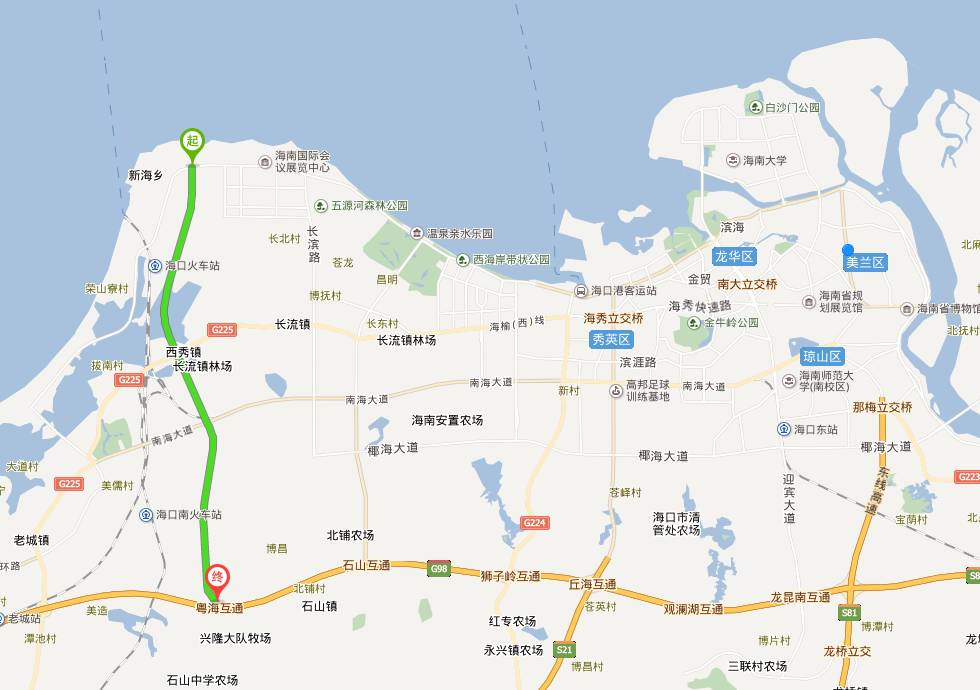 根据已批复的《海口市快速路系统专项规划》,将建设粤海大道高架桥