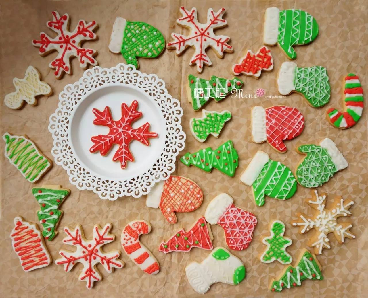 Franny Moment: Christmas icing cookies 圣诞节糖霜饼干