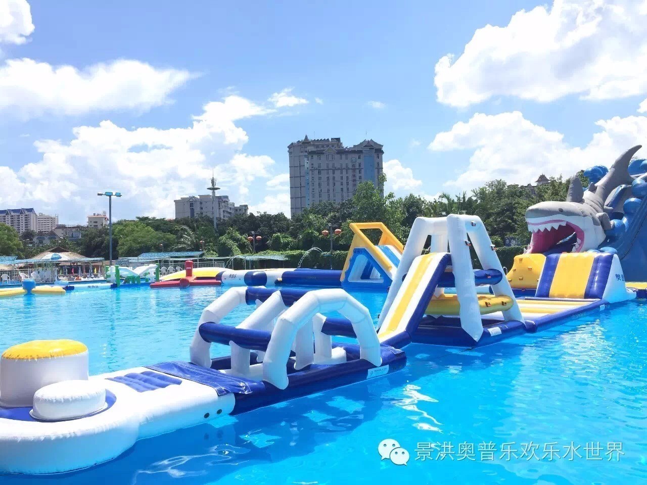 景洪奥普乐欢乐水世界 将于本周六(2017年2月25日) 开始试营业开放!