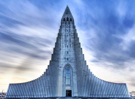 冰岛雷克雅未克教堂,是位于冰岛首都雷克雅未克市中心的一座著名教堂.