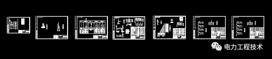 10110220变电站箱变原理光伏图纸大全