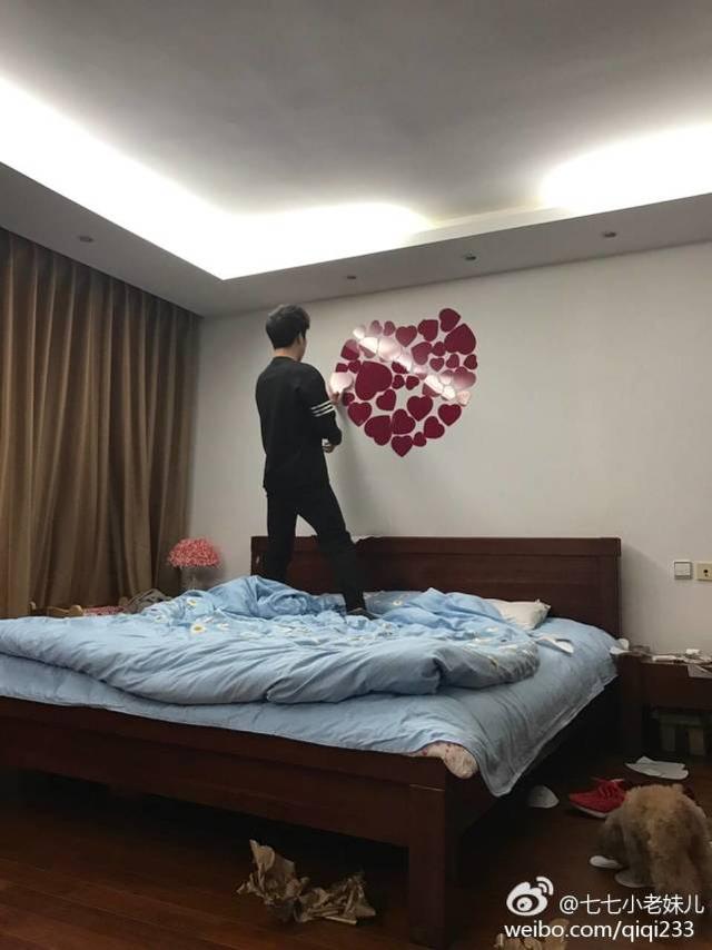 搜狐公众平台 - 骚男实力化身暖男,房间贴满桃