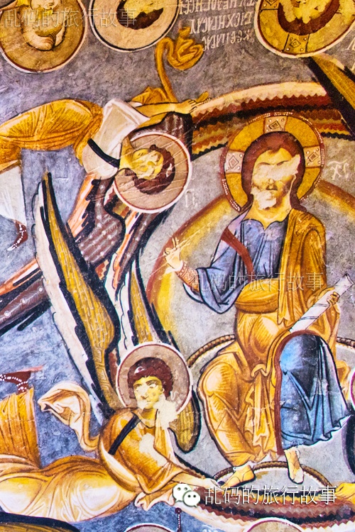 土耳其神秘黑暗教堂精美壁画竟暗藏中国道教符咒?