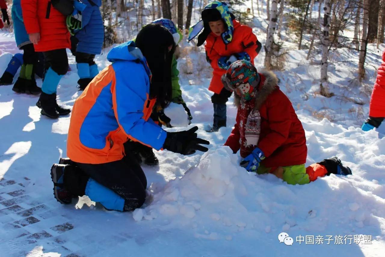 来自红松故乡的雪人