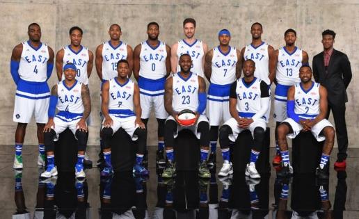 经典图集:2000年之后所有NBA全明星全家福