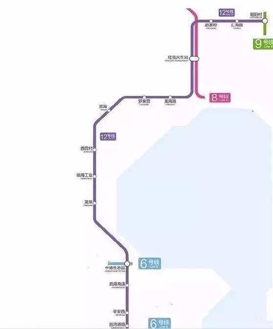 (图/青岛日报 6号线是一条贯穿黄岛区的l型线路(图/青岛本地宝 12