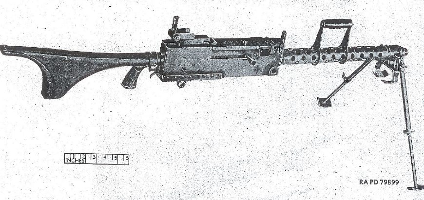 勃朗宁m1919机枪重量轻活力强悍,战斗射速高达120