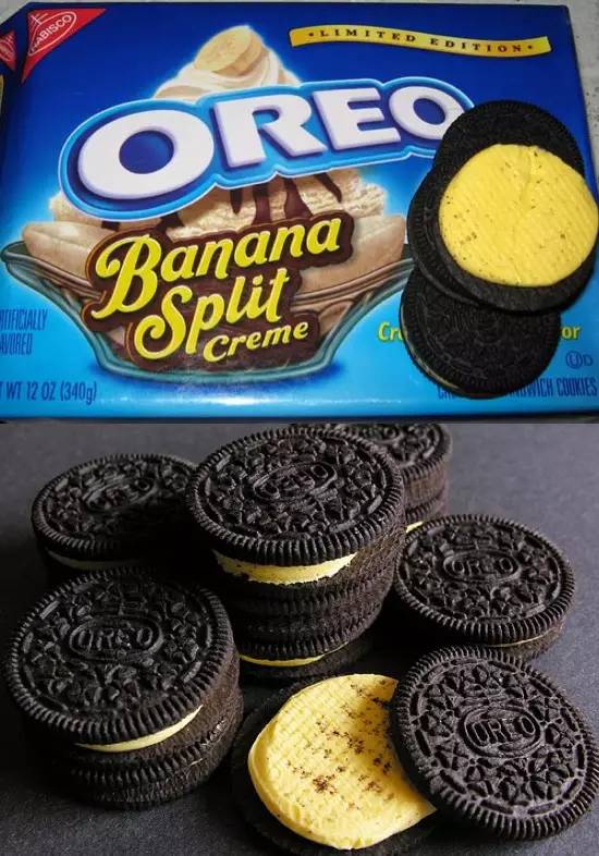 香蕉奥利奥 banana split oreos