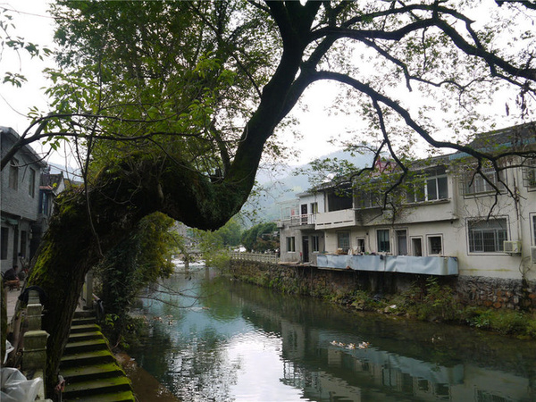 中国传统村落浙江奉化市溪口镇岩头村