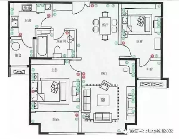 超全家庭插座布置攻略图