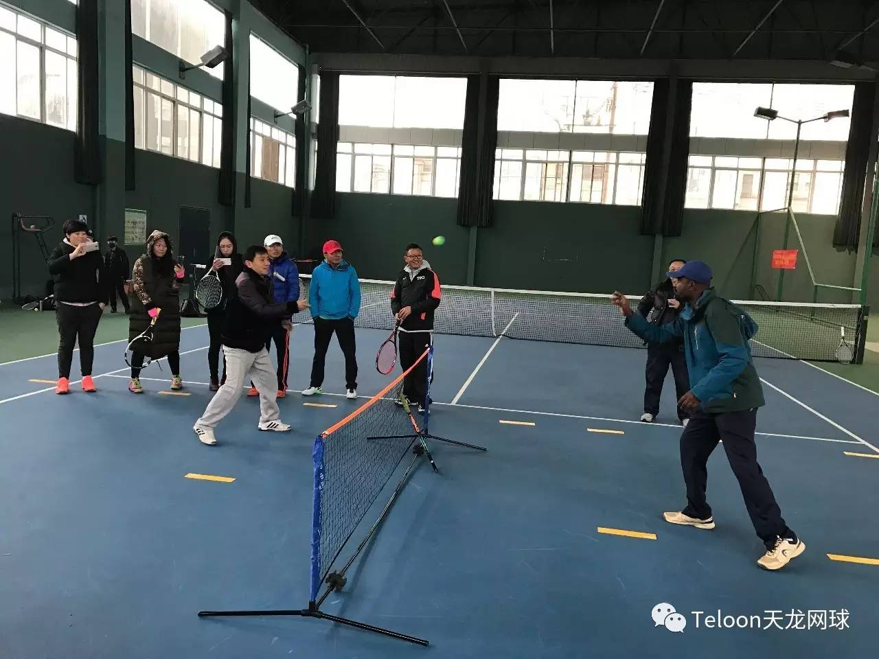 2017中国网球协会 快易网球教练员 襄阳培训圆