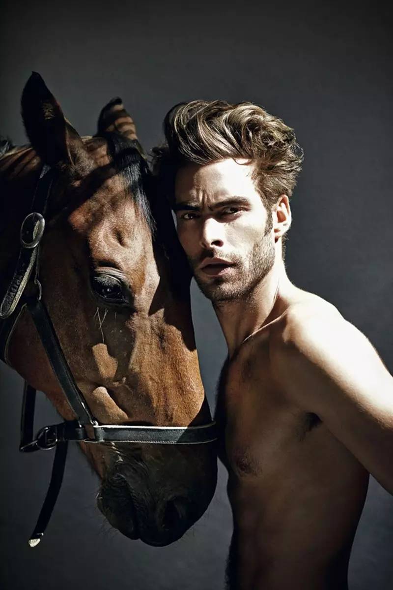 同性恋超模 jon kortajarena 最新杂志大片及历年经典大片复习!