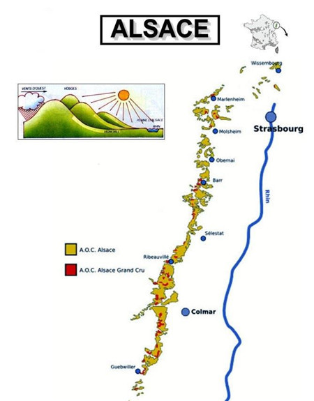 法国最美葡萄酒产区-阿尔萨斯