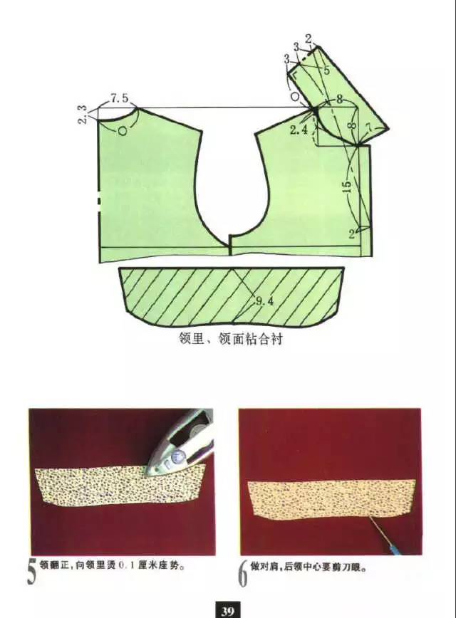 时装局部精做 | 17种领子的纸样与制作