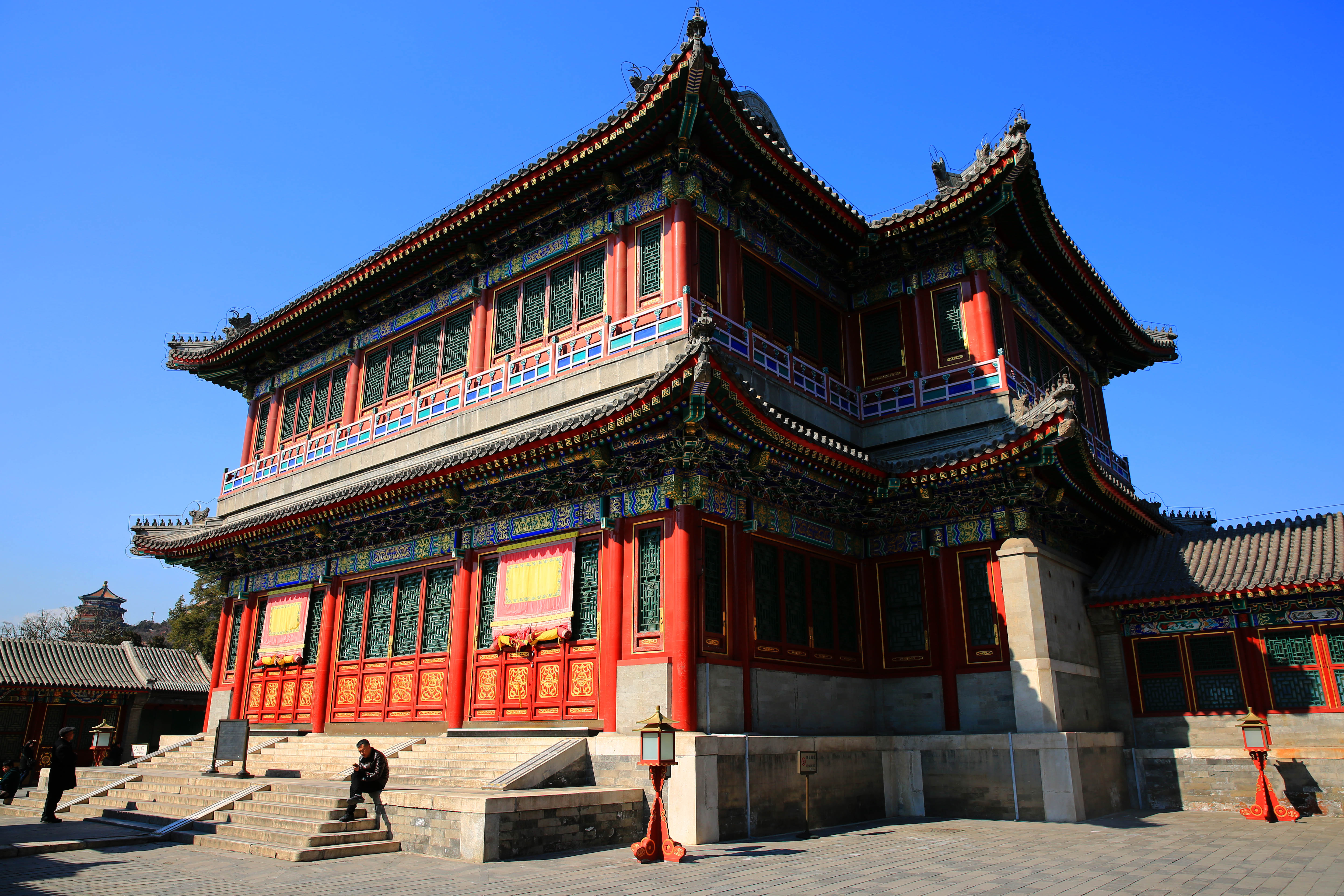 颐和园德和园,看中国古代最大的大戏楼