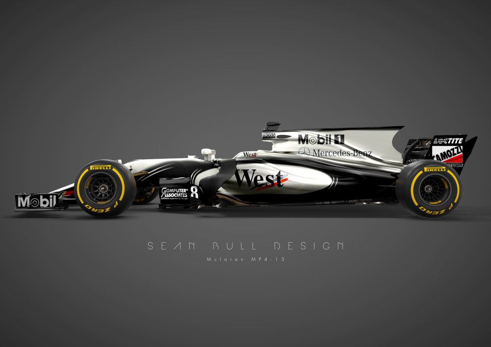假如F1 2017年新车身披这些著名赛车涂装…