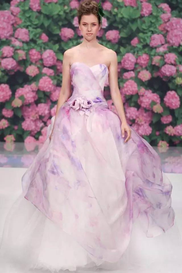 紫色婚纱礼服_婚纱礼服