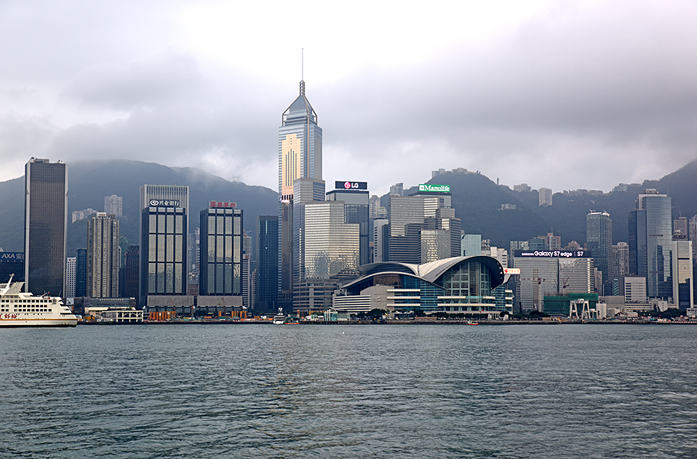 中国最美八大海岸之一:香港维多利亚港