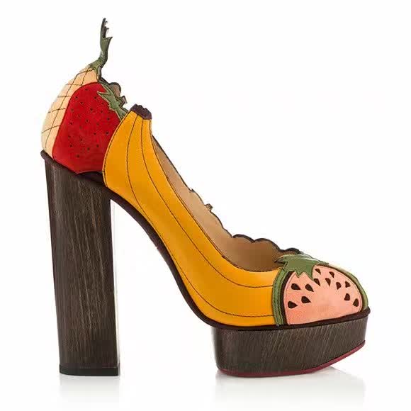 是日美好事物 | 中国设计师品牌RICOSTRU秋冬系列 Charlotte Olympia的香蕉高跟鞋