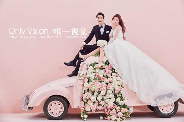 郑州婚纱摄影工作室2017年不同风格的婚纱照