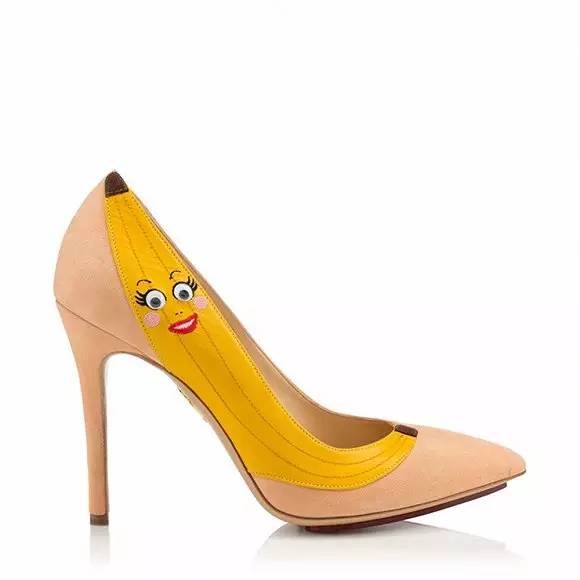 是日美好事物 | 中国设计师品牌RICOSTRU秋冬系列 Charlotte Olympia的香蕉高跟鞋