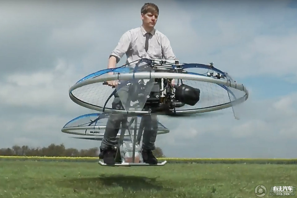 图话车闻 | 英国小伙发明悬浮自行车,真的能飞!