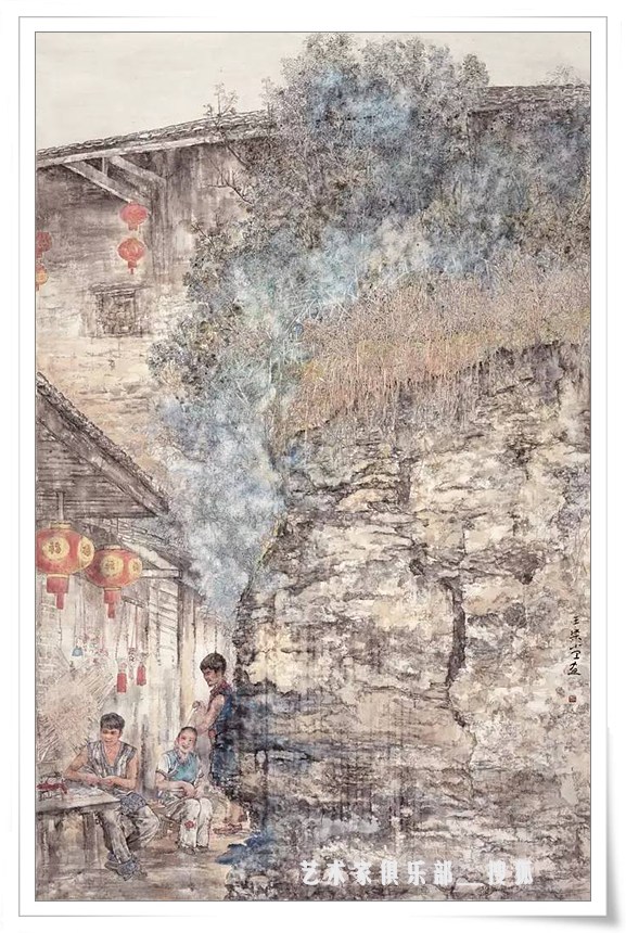 著名画家王乐堂山水画作品欣赏