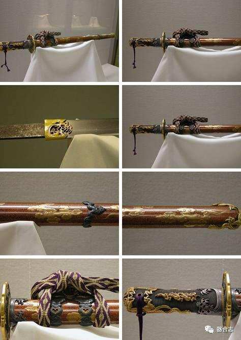 水龙剑原形制是一柄唐代杖鞘刀,在明治时期为明治天皇所爱,特意重制