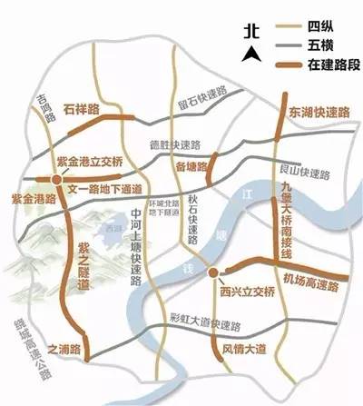 彩虹快速路(市心路-东入城口已建段)项目获批,预计2020年建成!