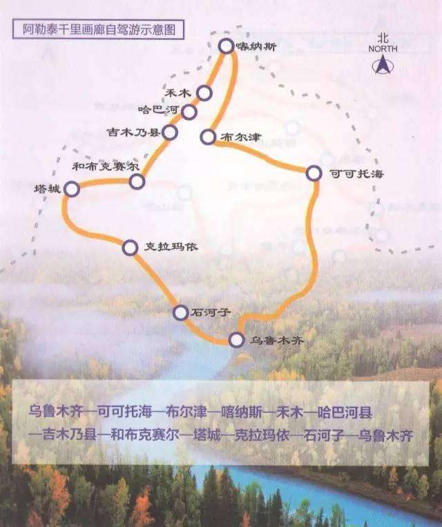 最全新疆旅行自驾线路