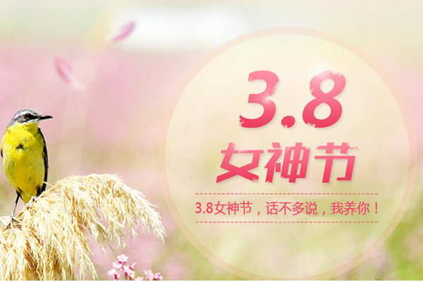 3.8女神节礼物,话不多说,我养你!