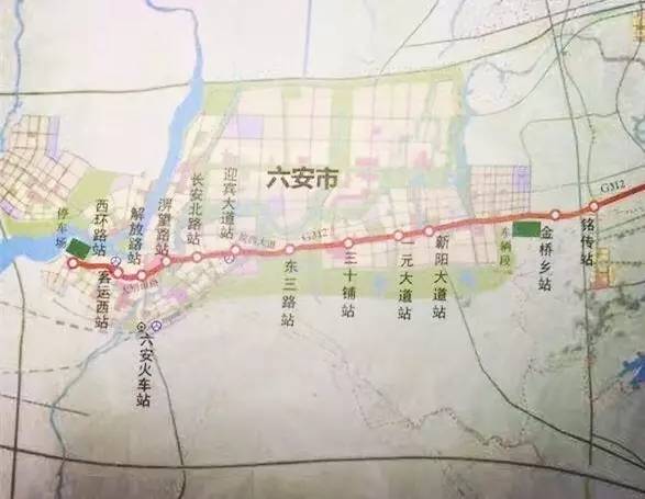 18座车站与3条地铁换乘!合肥首条城际快线今年开建!