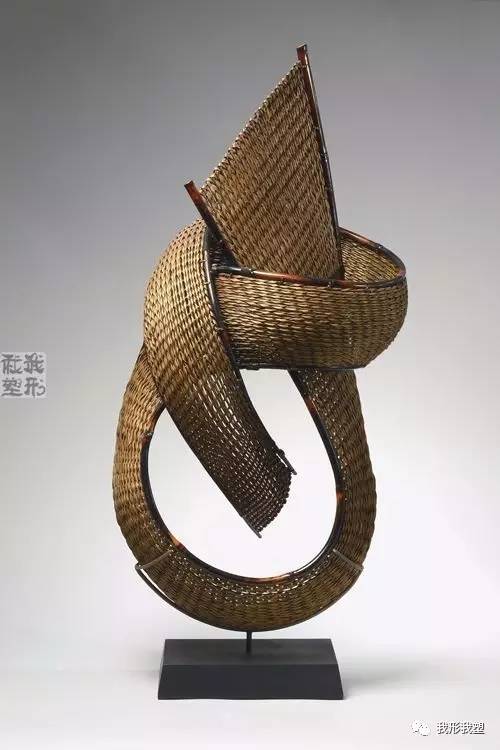 【视野】bamboo sculpture:传统竹编工艺制作的抽象雕塑