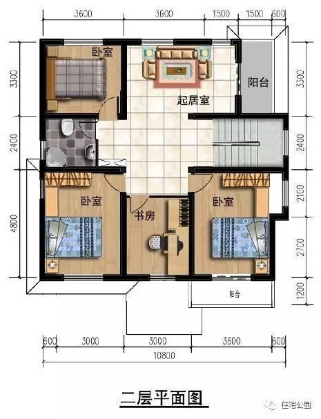 4套11x10米农村自建房,为啥都说第3套最适合农村