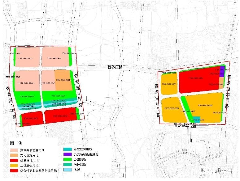 丰台区王佐镇ft00-0503-0061等地块控制性详细规划图
