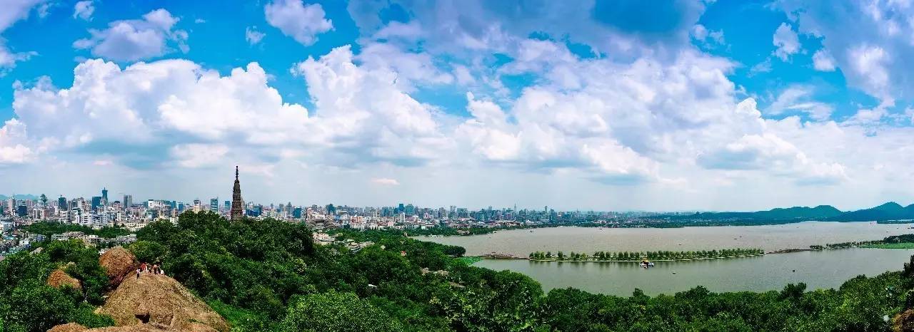 借我天空之眼,鸟瞰西湖最美风景