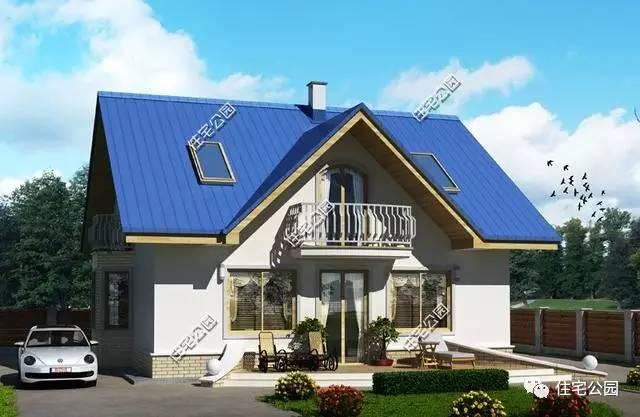 农村2层小别墅13x10米,大坡屋顶,造价16万!