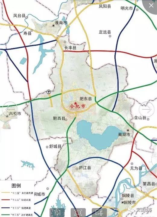 高速公路规划↑高速公路建设重点项目1,续建北沿江高速公路巢湖至无为