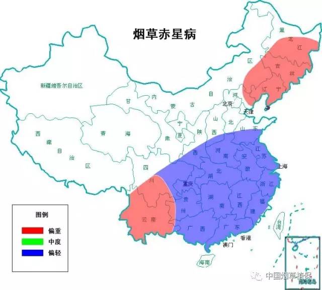 农资讯|全国烟区2017年病虫害趋势预报