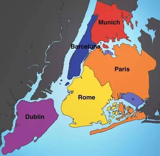 纽约人口数字_纽约人口大爆炸,人口数直观对比地图叫你大吃一惊!