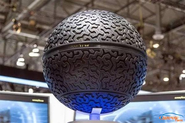 未来智能汽车的轮胎居然是个“球”