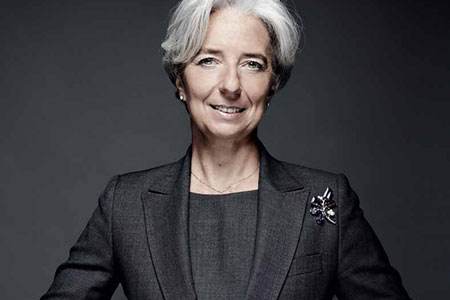 克里斯蒂娜·拉加德(christine lagarde)国际货币基金组织总裁.