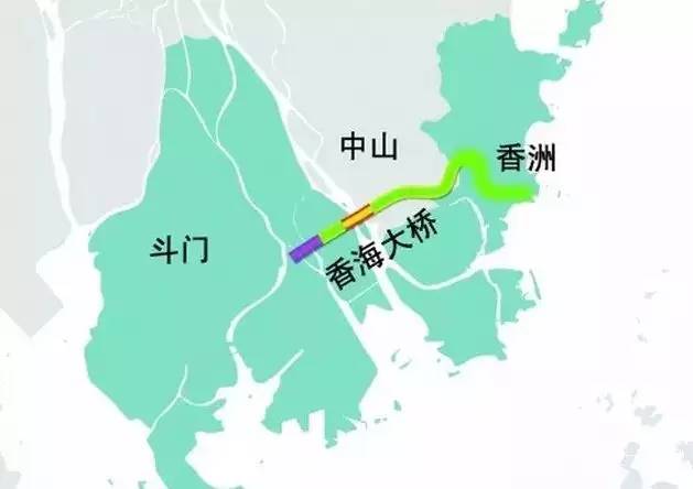 香海大桥建成通车后,斗门到珠海市区只需20分钟,真是迫不及待了呢.