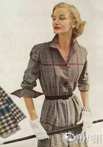 时尚历史 | 西方服装史上最优雅的时代:1950 F